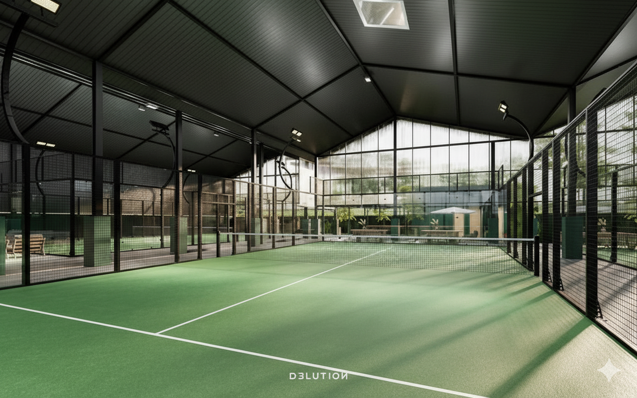 Bangun lapangan padel